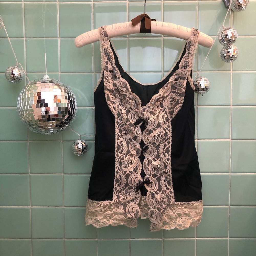 Vintage Lace Lingerie Camisole